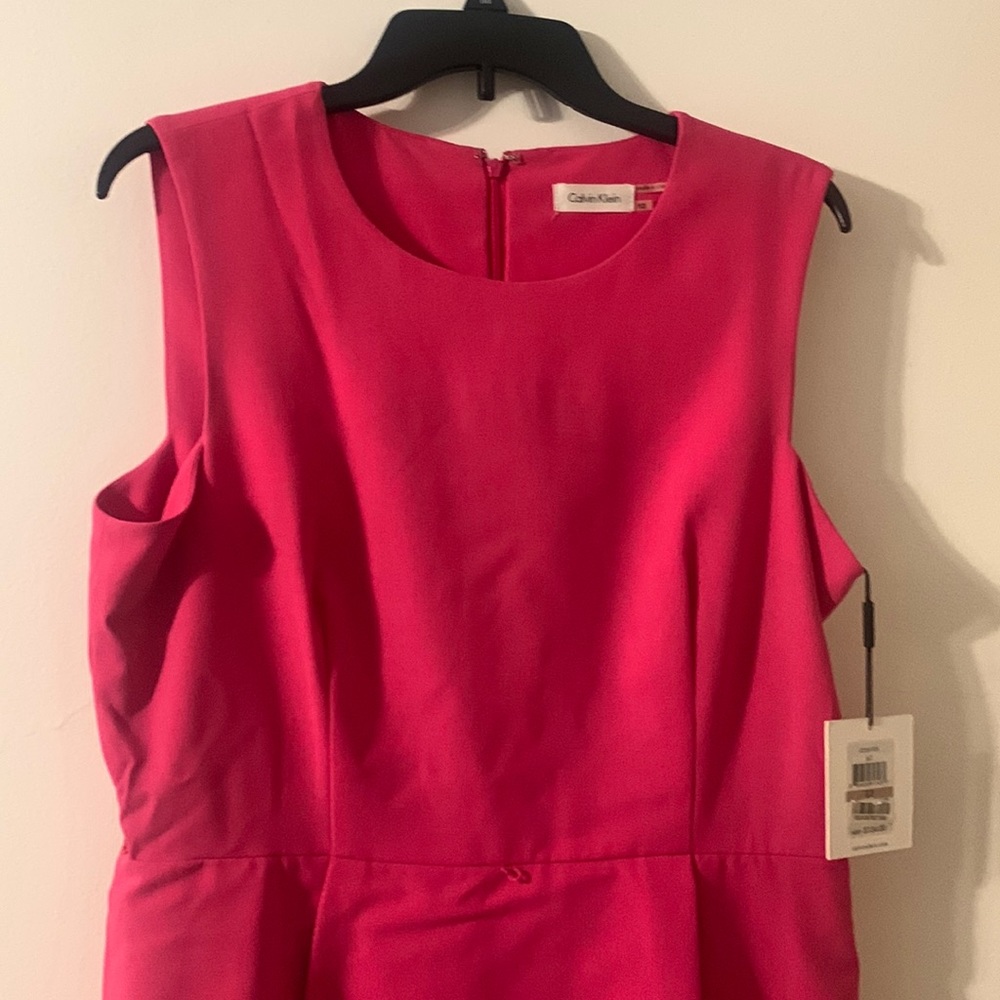 NWT Calvin Klein pink dress size 12
